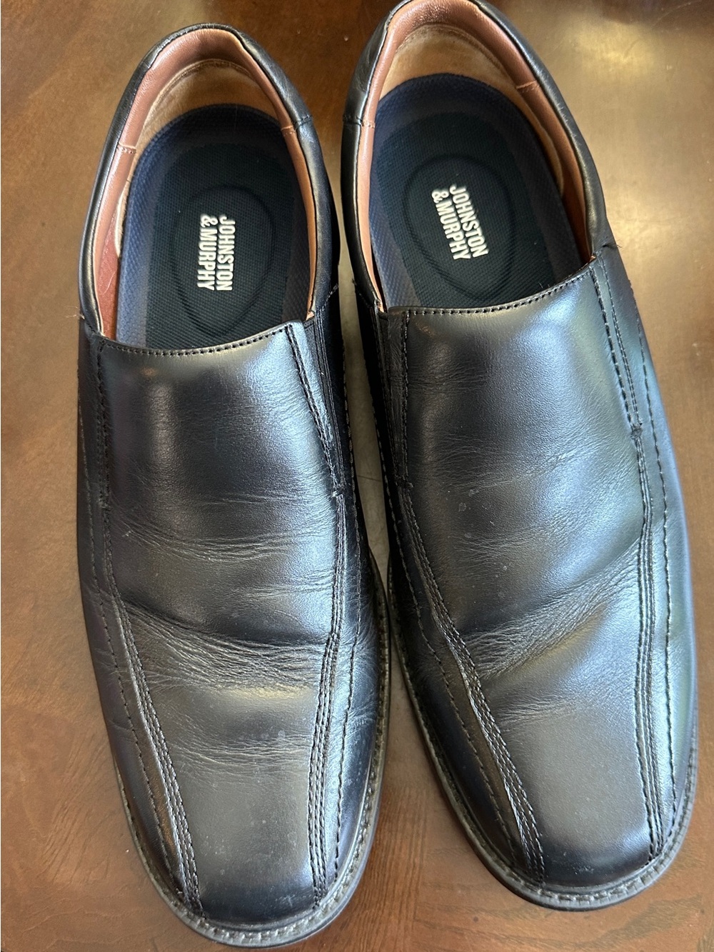 Johnston & Murphy XC4 Black Waterproof‎ Slip On Loafers